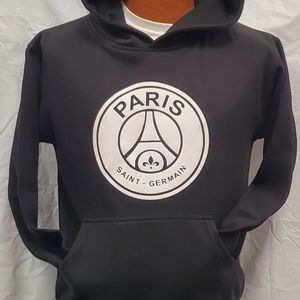 New Paris PSG Black Soccer Hoodie